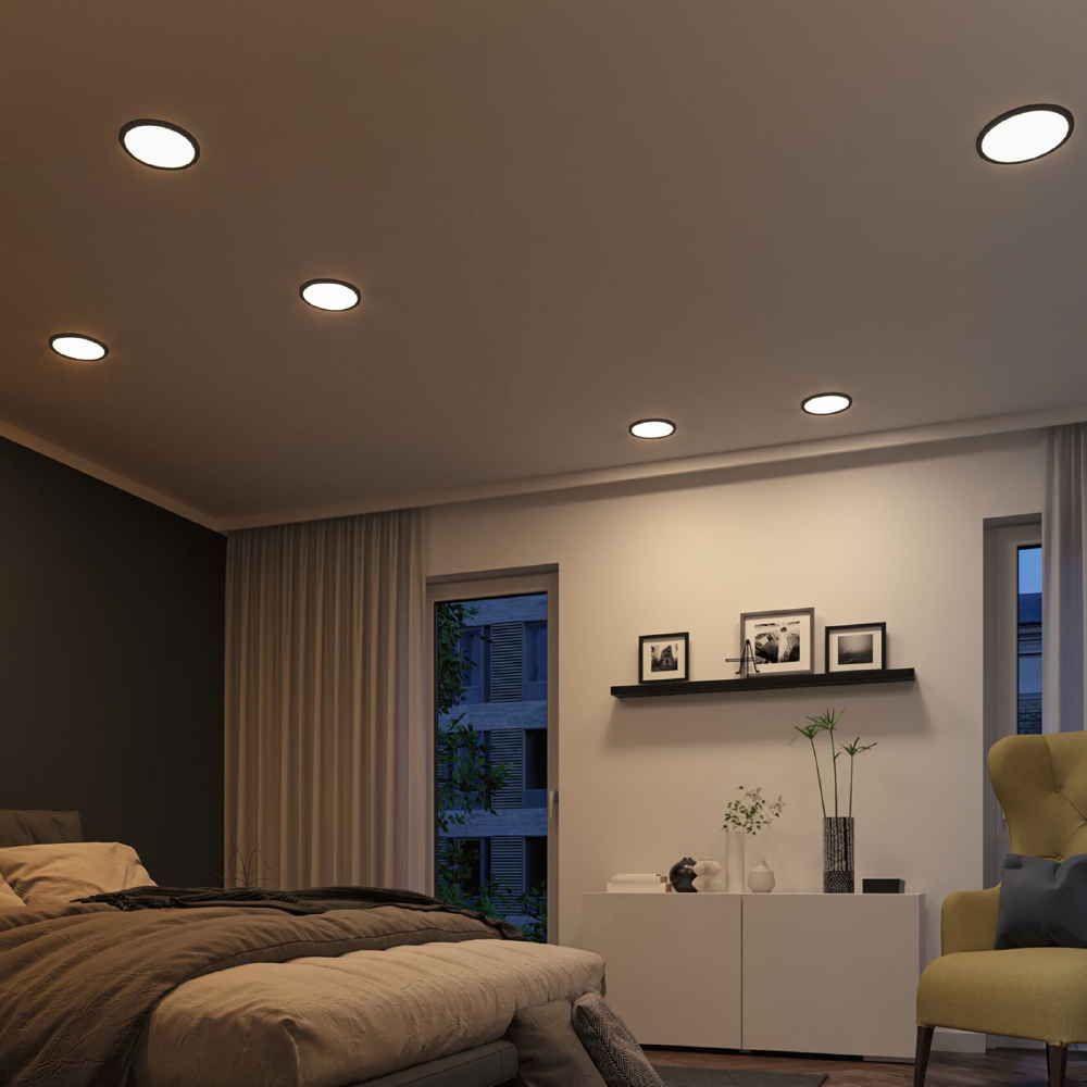LED Panel RD EMP BK
